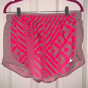 Nikes women’s running shorts in size Large
